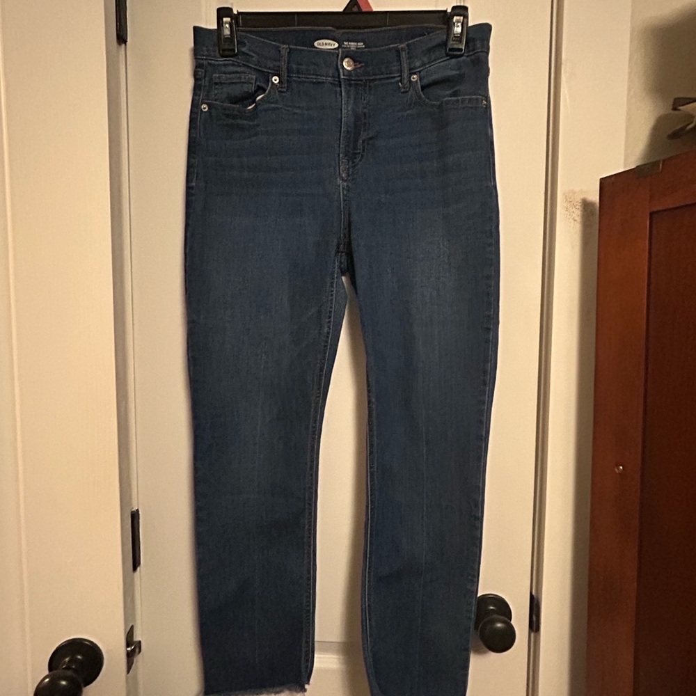 Old Navy Women's Boot Cut Jeans - Dark Blue